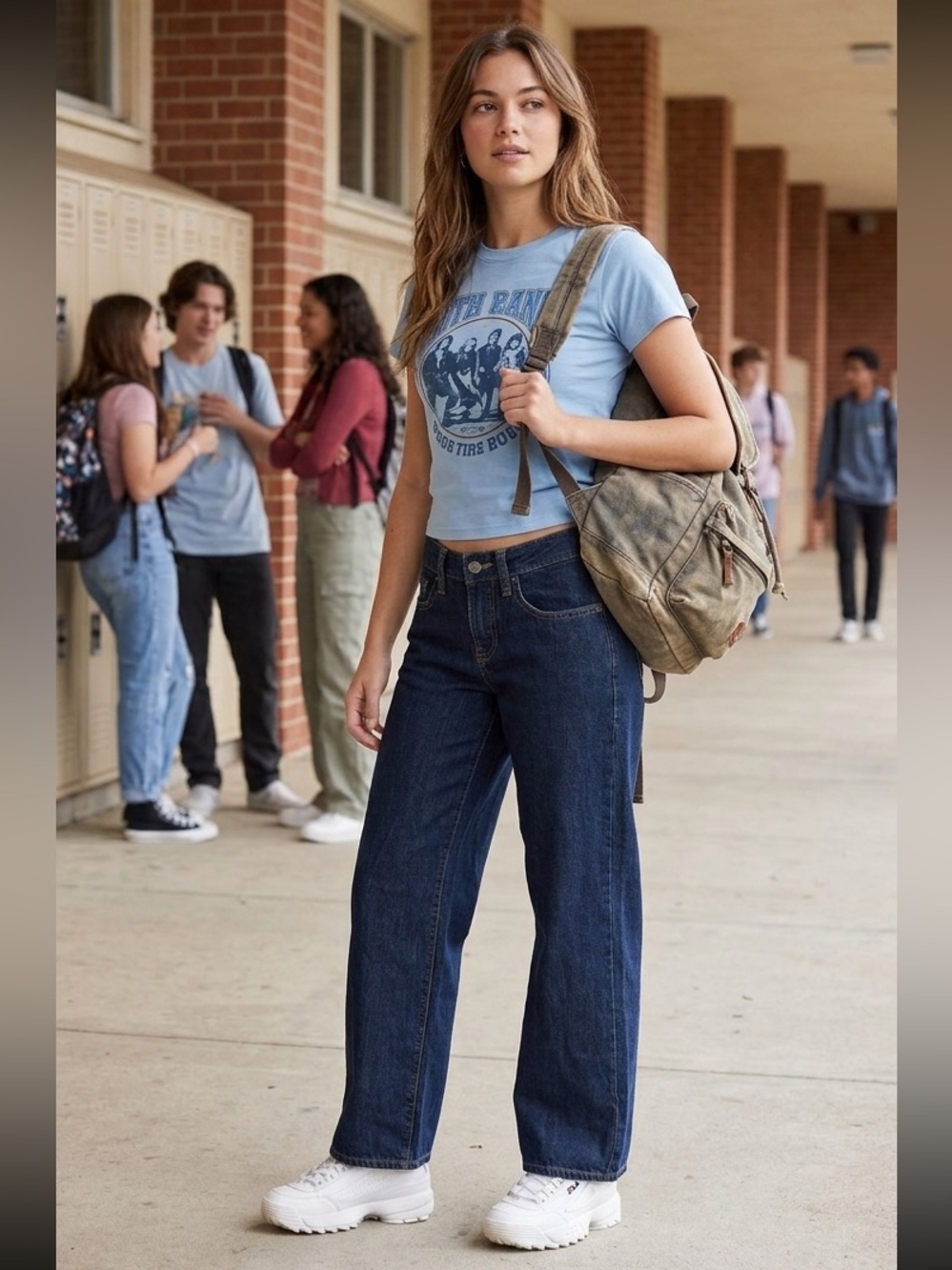 Wild Fable Low Rise Baggy Jeans Women’s Size 00  Regular Dark Blue Denim